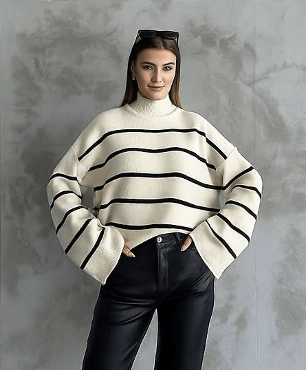 ispanyol Kol Bogazli Kazak - Şıklığın ve Rahatlığın Buluştuğu Parça - ÖZER&HERMİN