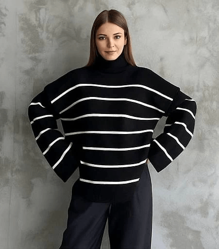 ispanyol Kol Bogazli Kazak - Şıklığın ve Rahatlığın Buluştuğu Parça - ÖZER&HERMİN