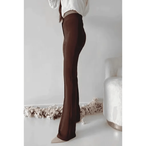 ithal Krep Pantolon - Önü Cumalı Şık Tasarım - ÖZER&HERMİN