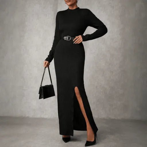 Jakarli Uzun Elbise - Şıklığı ve Rahatlığı Bir Arada Sunar - ÖZER&HERMİN