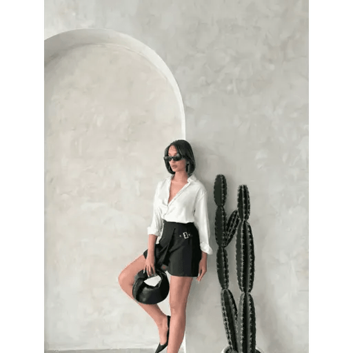 Kadin Tokali Sort Etek - Şıklığı ve Rahatlığı Bir Arada Bulun! - ÖZER&HERMİN