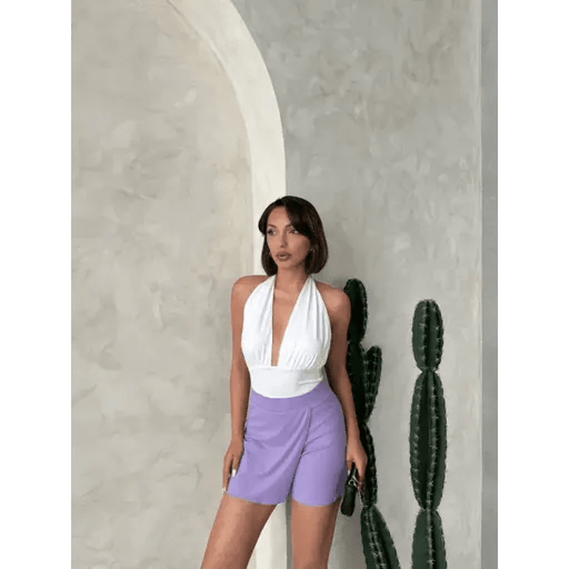 Kapakli Sort Etek - Rahat ve Şık Yaz Tarzı - ÖZER&HERMİN