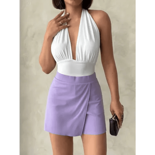 Kapakli Sort Etek - Rahat ve Şık Yaz Tarzı - ÖZER&HERMİN