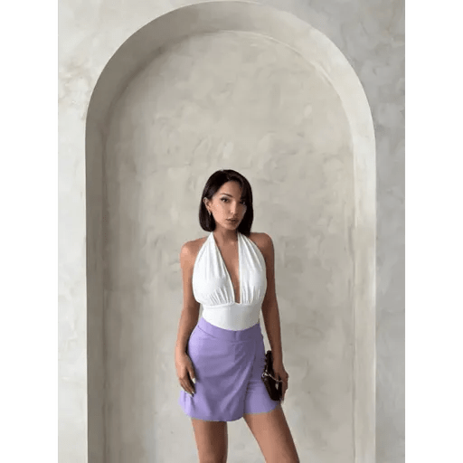 Kapakli Sort Etek - Rahat ve Şık Yaz Tarzı - ÖZER&HERMİN