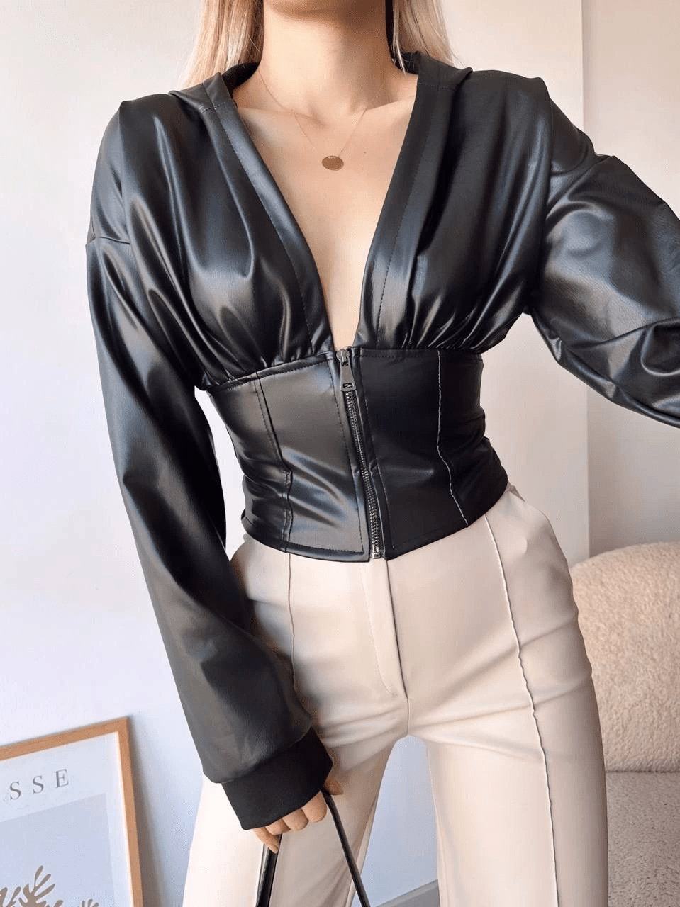 Kapsonlu Yarim Fermuarli Ceket - Şıklığın ve Rahatlığın Bir Araya Geldiği Seçenek - ÖZER&HERMİN