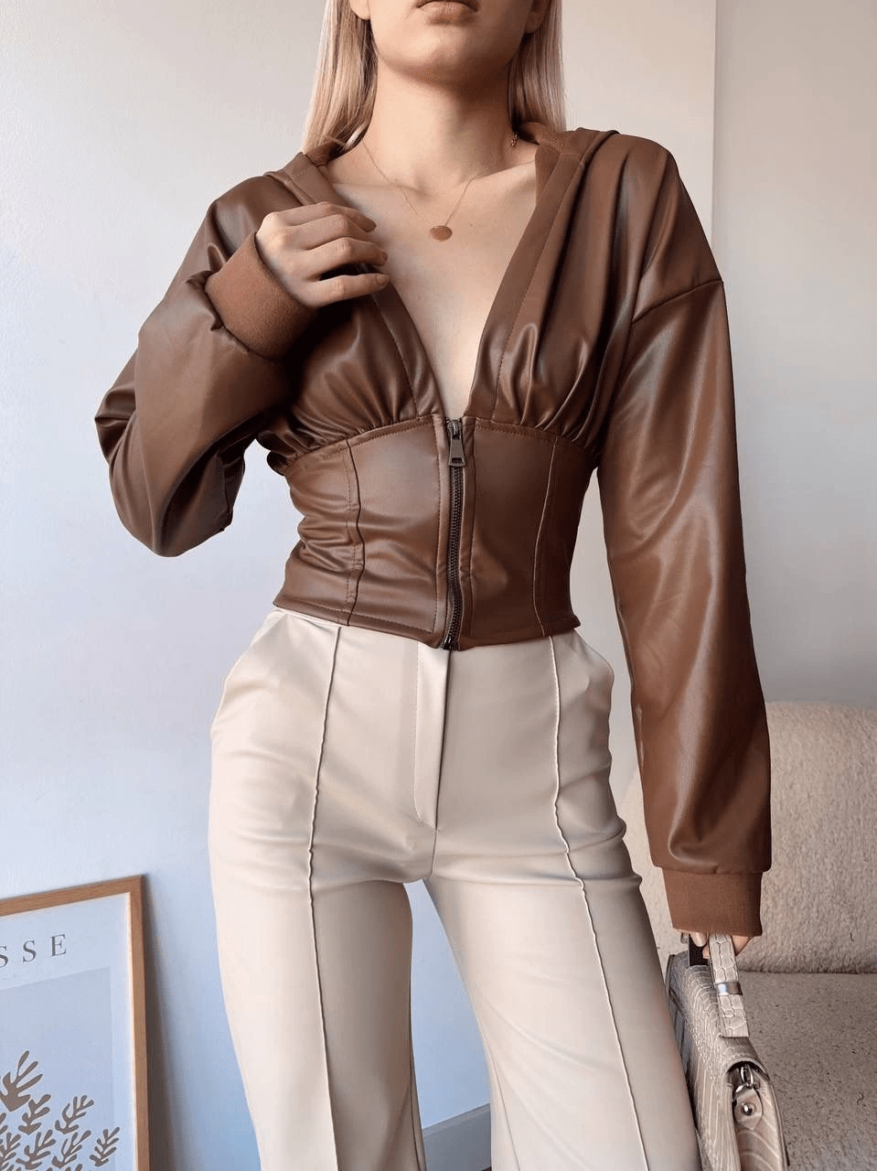 Kapsonlu Yarim Fermuarli Ceket - Şıklığın ve Rahatlığın Bir Araya Geldiği Seçenek - ÖZER&HERMİN