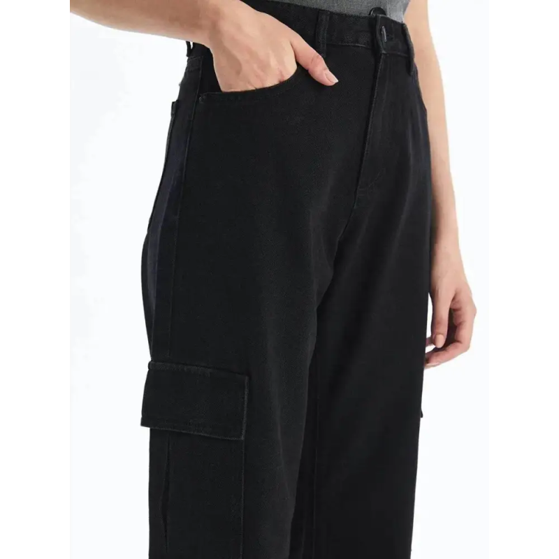 Kargo cep jeans pantolon - Özer&Hermin