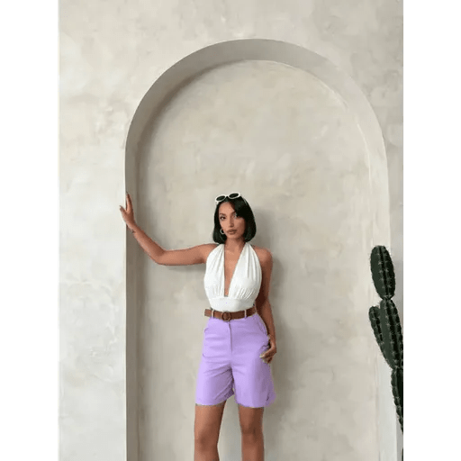 Kemerli Gabardin Sort - Şıklığı ve Rahatlığı Bir Arada Sunar - ÖZER&HERMİN