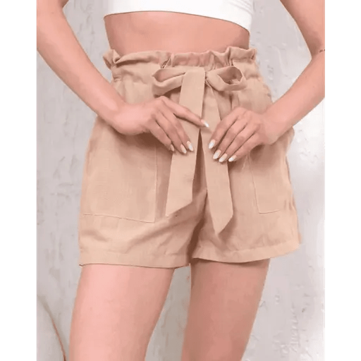 Kusakli Keten Sort - Şık ve Rahat Yaz Seçeneği - ÖZER&HERMİN