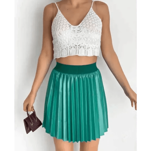 Lastikli Piliseli Etek - Rahat ve Şık Seçenekler - ÖZER&HERMİN