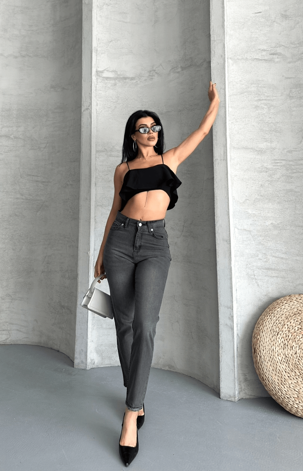 Mom Fit Tas Yikama Jeans Modası - ÖZER&HERMİN