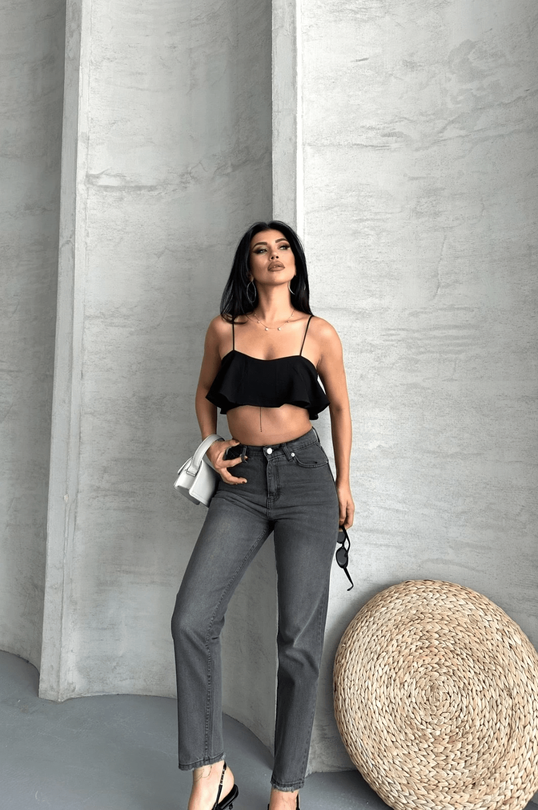 Mom Fit Tas Yikama Jeans Modası - ÖZER&HERMİN