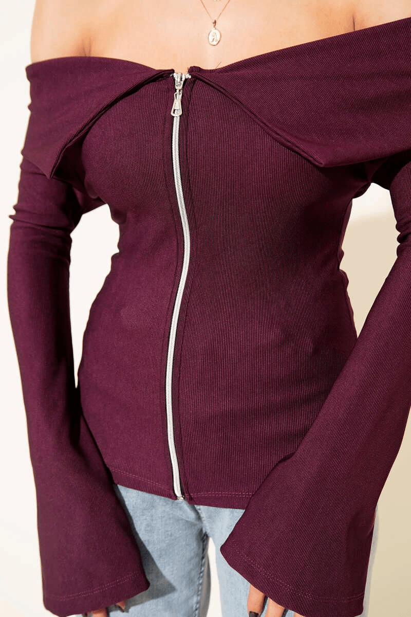 Omzu Acik Bluz - Şıklığın ve Rahatlığın Adresi - ÖZER&HERMİN