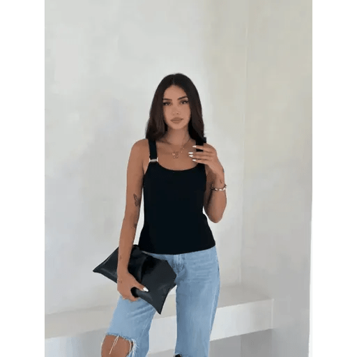 Ottoman Toka Askili Bluz - Şık ve Rahat Tasarım - ÖZER&HERMİN