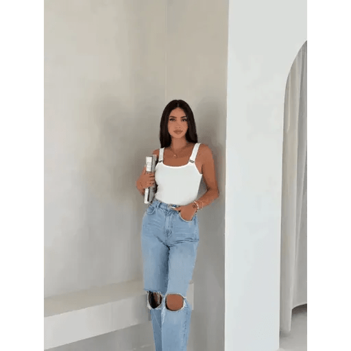 Ottoman Toka Askili Bluz - Şık ve Rahat Tasarım - ÖZER&HERMİN