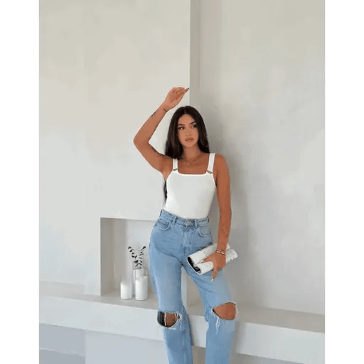 Ottoman Toka Askili Bluz - Şık ve Rahat Tasarım - ÖZER&HERMİN