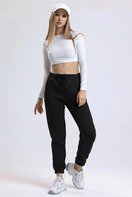 Sardonlu Esofman Pantolon - Konforlu Sardonlu Eşofman Pantolon - ÖZER&HERMİN