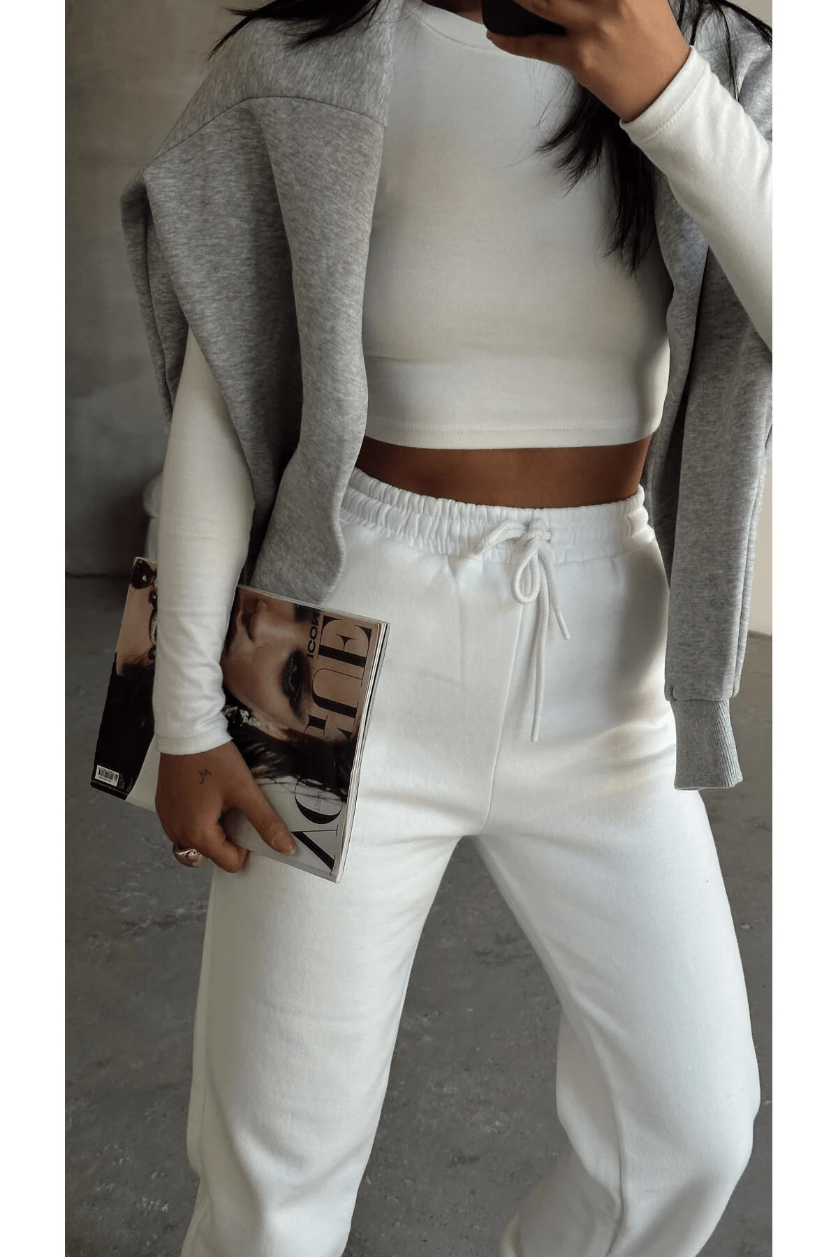 Sardonlu Esofman Pantolon - Şık ve Rahat Sardonlu Eşofman Pantolon - ÖZER&HERMİN