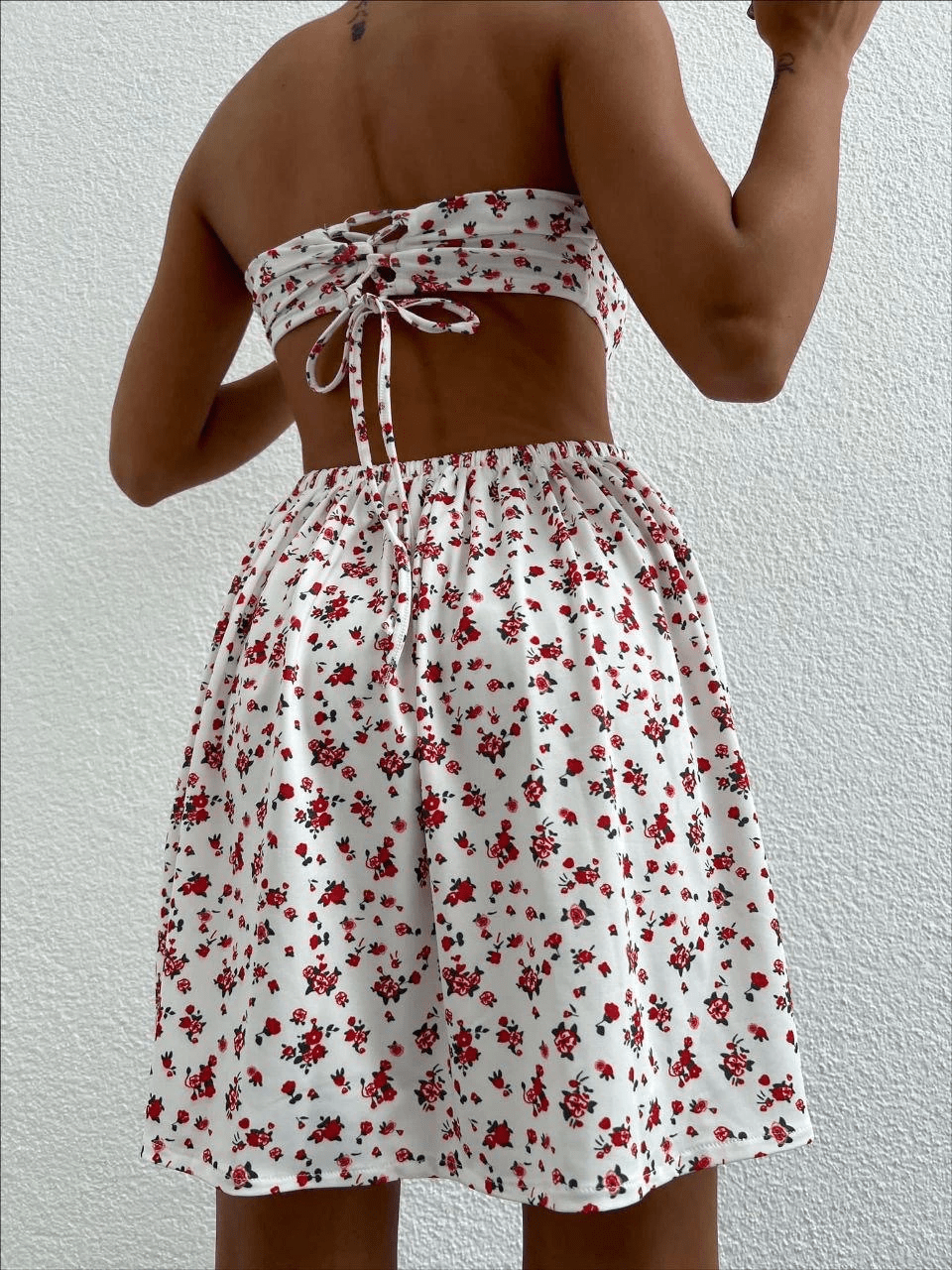 Straplez Elbise Baskılı - Şıklığı ve Rahatlığı Bir Arada Bulun! - ÖZER&HERMİN