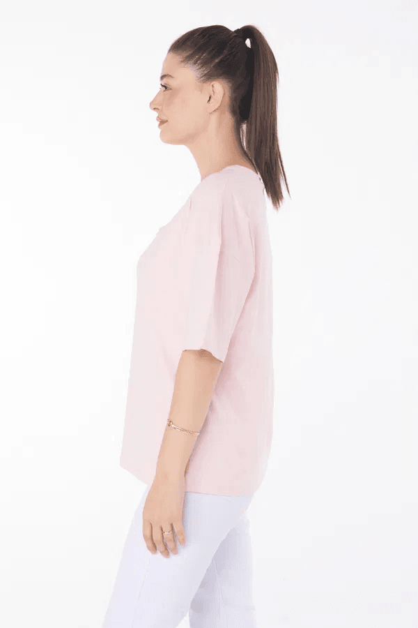 T-Shirt Pembe - Özer&Hermin