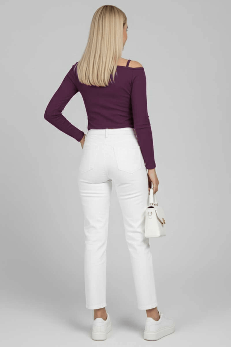 Tek Omuz Bluz - Şıklığı ve Rahatlığı Bir Arada Bulun - ÖZER&HERMİN