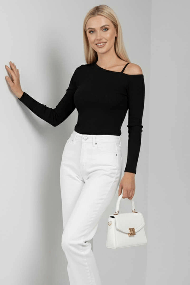 Tek Omuz Bluz - Şıklığı ve Rahatlığı Bir Arada Bulun - ÖZER&HERMİN