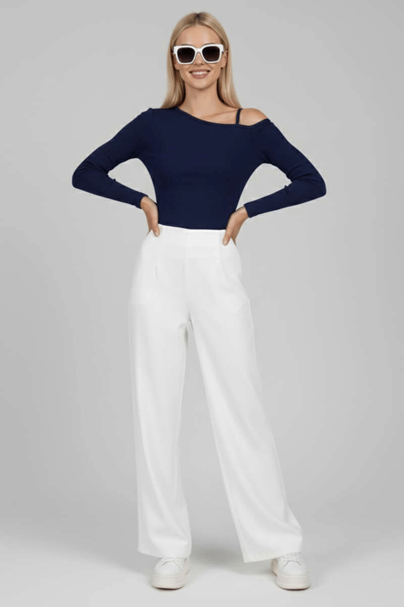 Tek Omuz Bluz - Şıklığı ve Rahatlığı Bir Arada Bulun - ÖZER&HERMİN