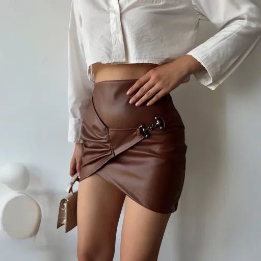 Tokali Deri Etek - Şıklığınızı Tamamlayın - ÖZER&HERMİN