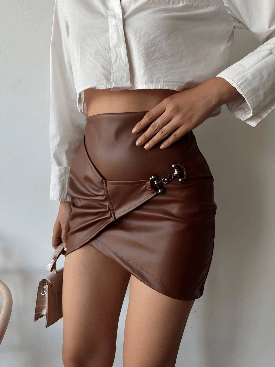 Tokali Deri Etek - Şıklığınızı Tamamlayın - ÖZER&HERMİN