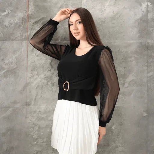 Tokali Tul Kollu Bluz - Şık ve Rahat Seçim - ÖZER&HERMİN