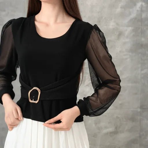 Tokali Tul Kollu Bluz - Şık ve Rahat Seçim - ÖZER&HERMİN