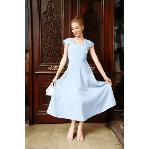 U yaka prenses elbise - Şıklığın ve zarafetin buluştuğu özel tasarım - ÖZER&HERMİN