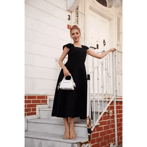 U yaka prenses elbise - Şıklığın ve zarafetin buluştuğu özel tasarım - ÖZER&HERMİN