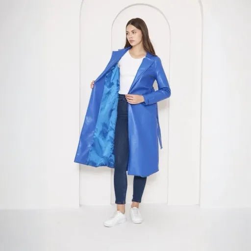 Uzun Deri Kaban Modelleri ile Stil Sahibi Olun - ÖZER&HERMİN