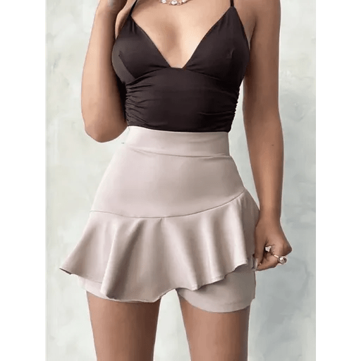 Valonlu firfirli Etek - Şıklık ve Rahatlık Bir Arada - ÖZER&HERMİN