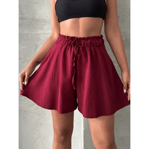 Volanli Keten sort | Şıklığı ve Rahatlığı Bir Arada Sunan Yaz Parçasi - ÖZER&HERMİN