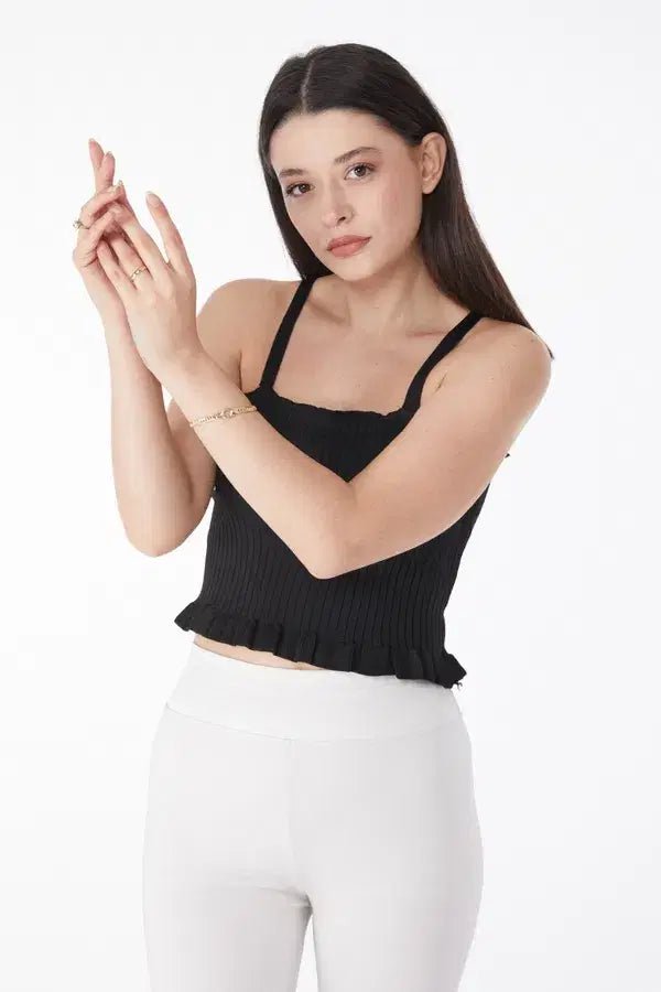 Yazlık Triko Crop - Şıklığınızı Tamamlayacak Yaz Modası - ÖZER&HERMİN